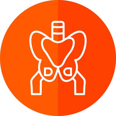 Tek bir simgenin vektör illüstrasyonu