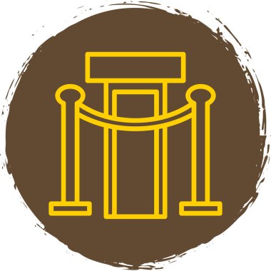 ahşap sütun vektör çizimi