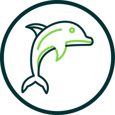 yunus simgesi modada izole edilmiş arkaplan