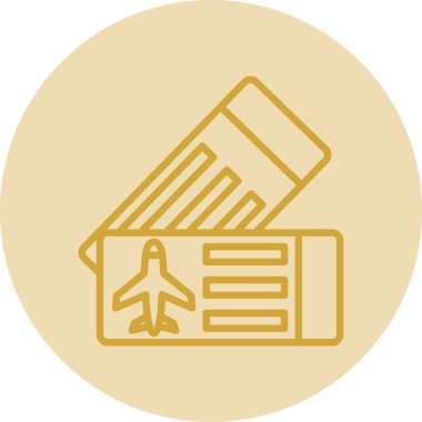 Uçak simgesinin vektör illüstrasyonu