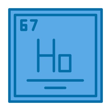 kimyasal element vektör simgesi