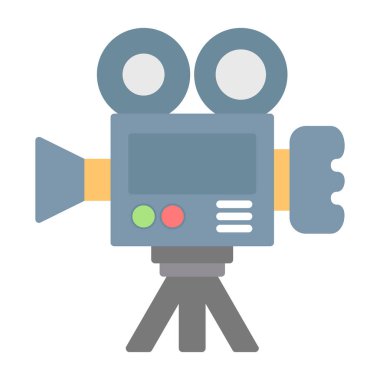 Web için sinema ikonu vektör simgesi