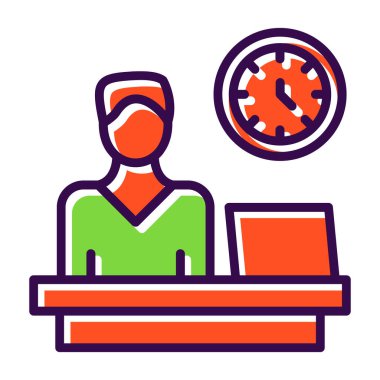 Müşteri servisi. Basit simge