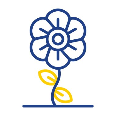 Mavi çizgileri olan ayçiçeği