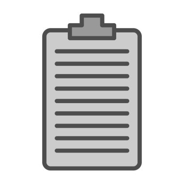 Pano simgesi, vektör illüstrasyonu basit tasarım