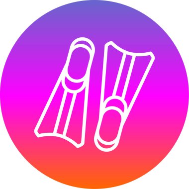 İki palet simgesi, vektör illüstrasyonu