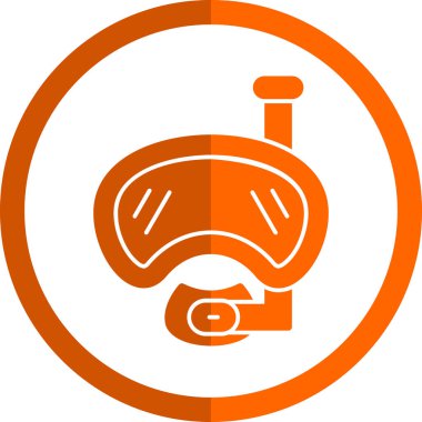 Gaz kaskı. Web simgesi basit illüstrasyon