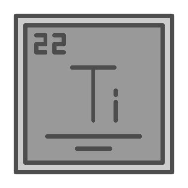 Benzin deposu simgesi, basit biçim