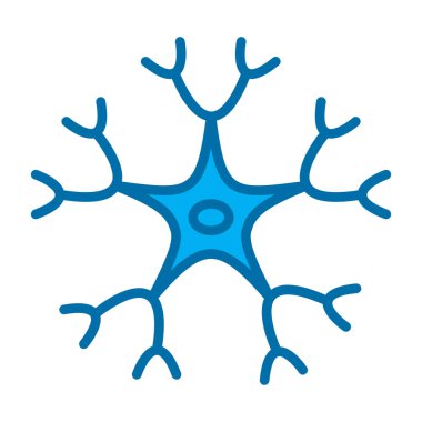 İnsan beyni anatomisi izole edilmiş ikon vektör çizimi tasarımı