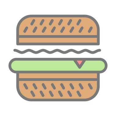 Modern b 'nin vektör illüstrasyonunda simge besin eksikliği