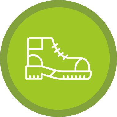 Yürüyüş çizimi simgesi, vektör illüstrasyonu