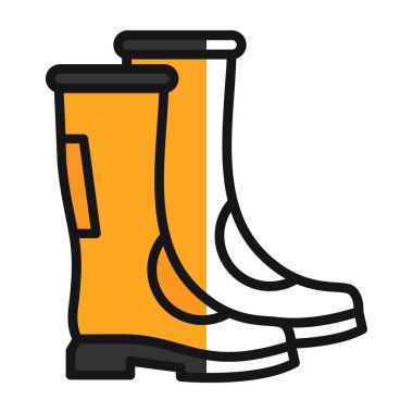 Welly bot simgesi, vektör illüstrasyon tasarımı