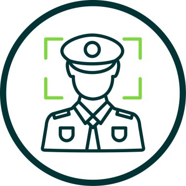 Polis rozeti. Basit tasarım