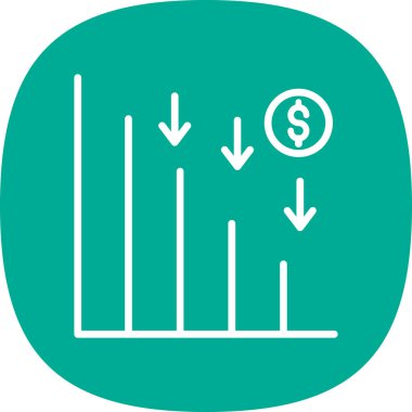 Satır çizelgesi simgesinin vektör çizimi 