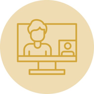 Modern dizüstü bilgisayarın vektör illüstrasyonu