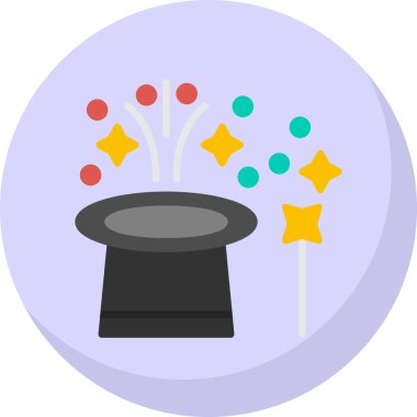 Çizgi film sihirli değneğinin vektör çizimi