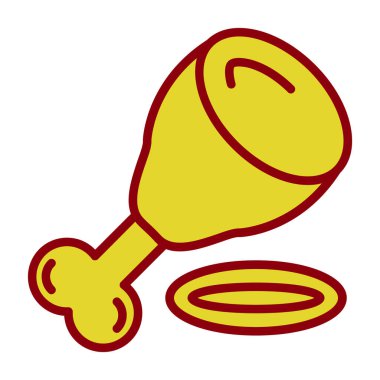 karikatür eski moda çan