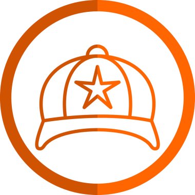 Kask simgesi vektör illüstrasyonu