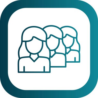 Vektör illüstrasyonu, insan simgeleri