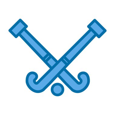 Modern Hokey simgesinin vektör çizimi                          