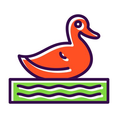 Eğil. Web simgesi basit illüstrasyon 