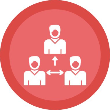 Takım simgesi vektör illüstrasyonu