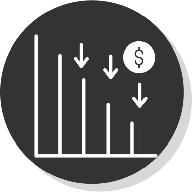 Satır çizelgesi simgesinin vektör çizimi 