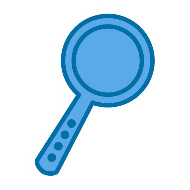 büyütme cam vektör simgesi