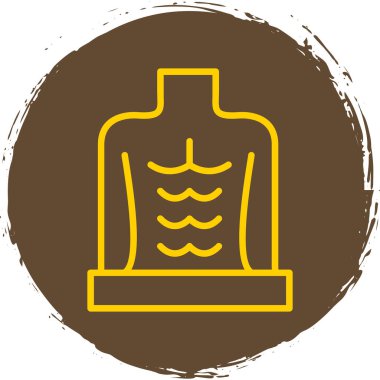 Buda simgesi, vektör illüstrasyonu