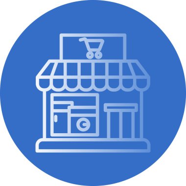 alışveriş sepeti simge vektör