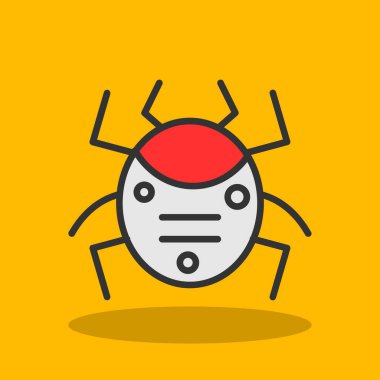 hata düzlüğü simgesi, vektör illüstrasyonu