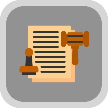 Düz biçimli basit şirket yasaları simgesi