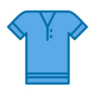 t-shirt simgesi, vektör illüstrasyonu basit tasarım