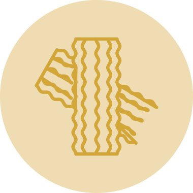 Gıda simgesinin vektör illüstrasyonu