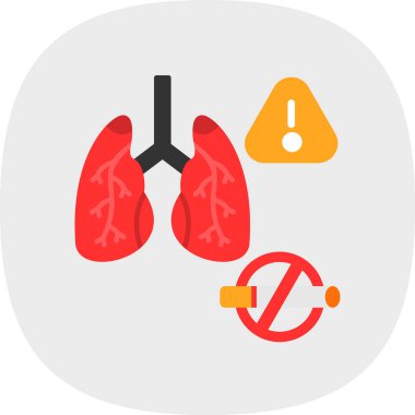 Sigara içmeyi bırak işaret vektörü çizimi tasarımı 
