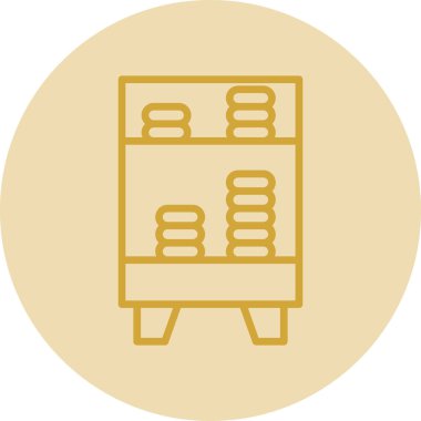 Bozukluklar. Web simgesi basit illüstrasyon