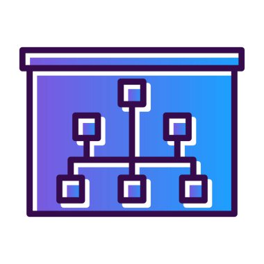 ağ paylaşım simgesi çizimi