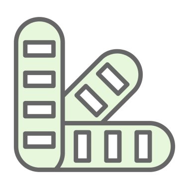 Bir karikatür tıbbi simgesinin vektör çizimi