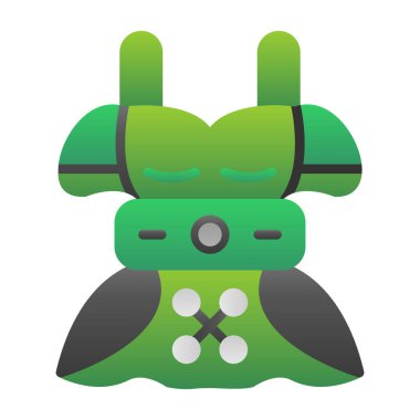 Bavyera Dirndl elbise, vektör illüstrasyonu