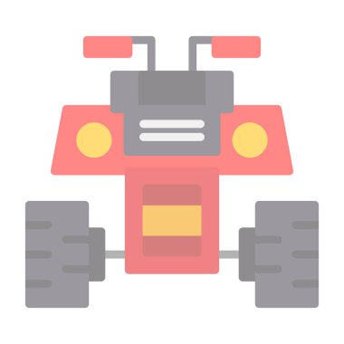 Araç simgesi, vektör illüstrasyonu