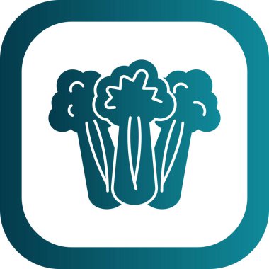 Kereviz simgesi, basit vektör çizimi. Sağlıklı yemek.