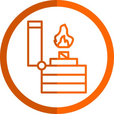 Daha hafif simgenin vektör illüstrasyonu 