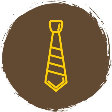 Kravat. Web simgesi basit tasarım