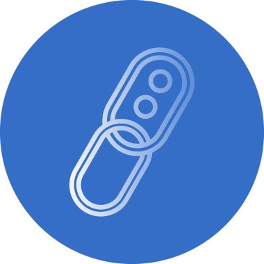 Zincir simgesi, vektör illüstrasyonu