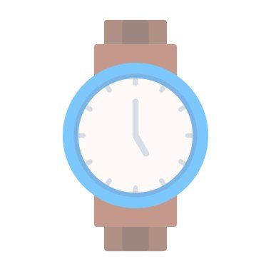 Wristwatch web icon simple illustration 