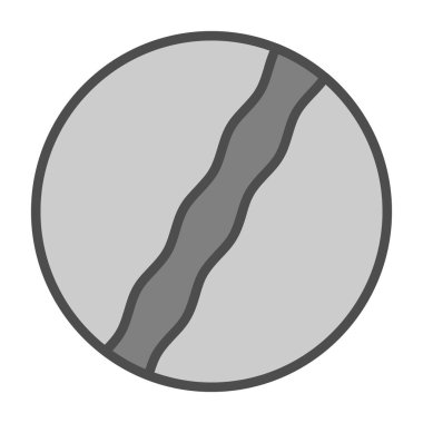 top simgesi, vektör illüstrasyonu basit tasarım