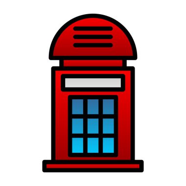 telefon simgesi vektör illüstrasyonu