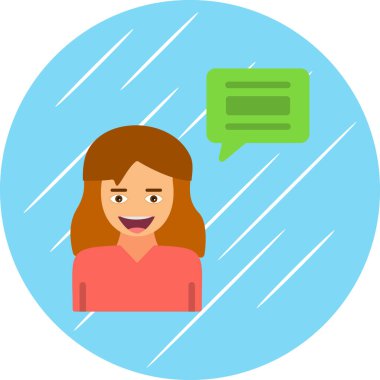 şemsiye vektör illüstrasyonlu kız