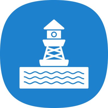 Simge vektör çizim şamandıra 