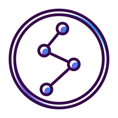 Ağ web simge vektör çizim